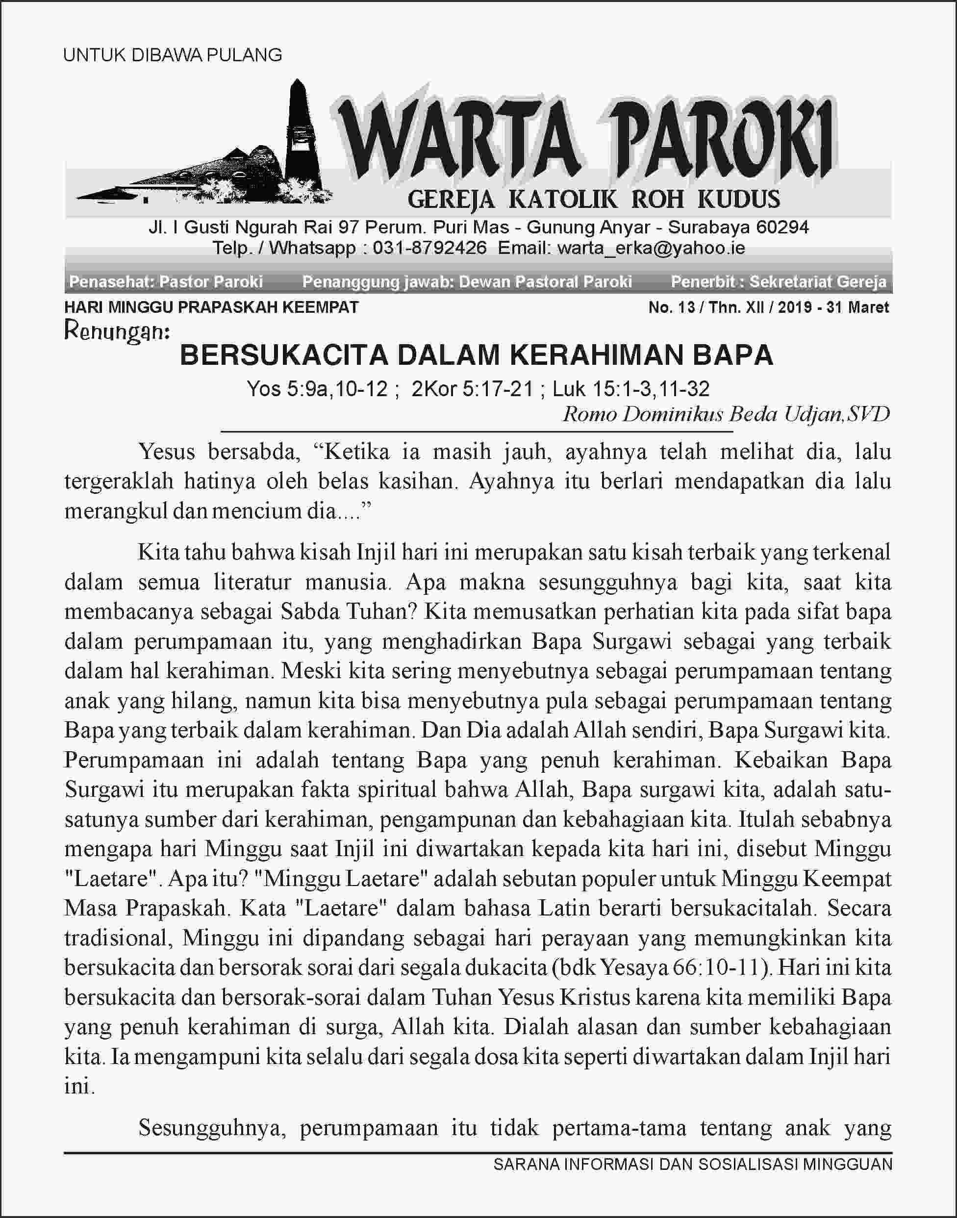 Paroki Roh Kudus